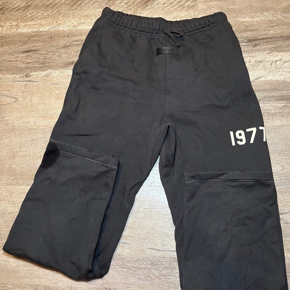 Fear of God | Black/Washed Grey Sweatpants